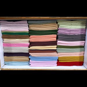 Chiffon Plain Hijabs