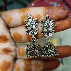 Combo Of 4 Set Oxidised Jhumka