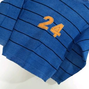 Blue Sweater For Boys Of 11-12 Age