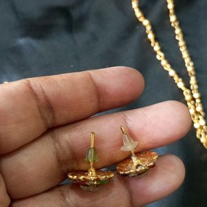 Two Pairs of Earrings , Matar Mala