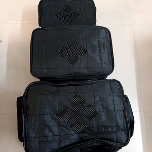 Set Of 3 Luggage Bags (Small-Medium-Large)