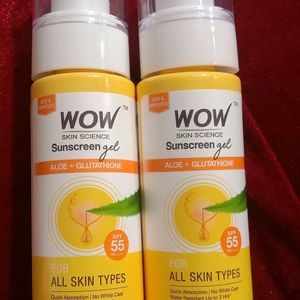 Spf 50 Sunscreen Gel (2pack)