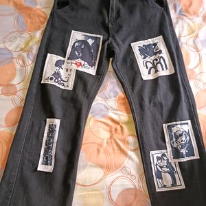 Denim Black Jeans