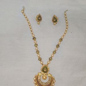 Necklace With Earrings