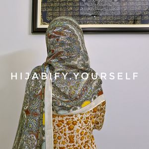 Printed Siya Scarf/hijab/dupatta