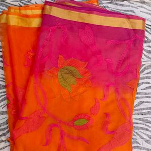 multi colour nice saree