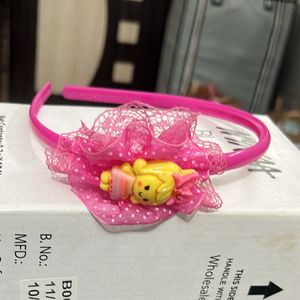 Plastic Headband For Baby Girls Pack Of 2 Pcs