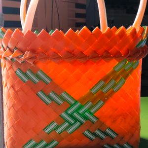 Handmade Wire Plastic Bag