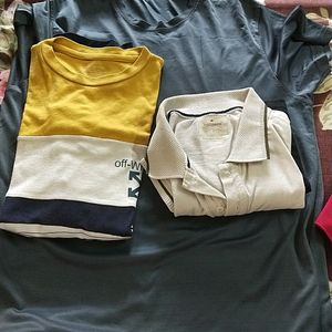 Combo 4 Men T-shirt Good In Condition