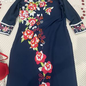 Floral Printed Kurta