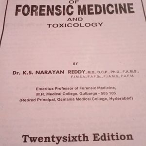 Forensic Medicine Book