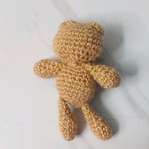 Light Brown Crochet Teddy