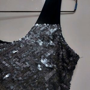 Sequin Dress Black