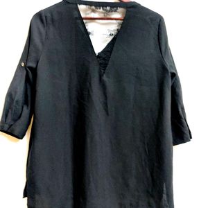 Womens Black Top By Only