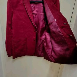 High Quality Red Blazer Men Size 44