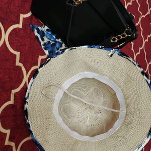 Women Sling Bag And Hat