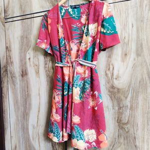 Wrap Dress Size-30