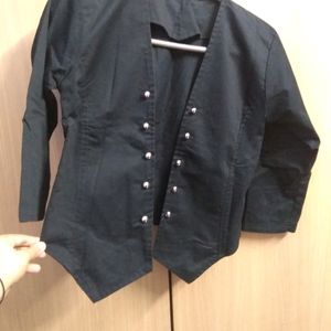 New Black Jacket At Discounted Price