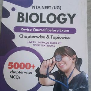 Biology MCQ Book For Neet - Class 11 And 12