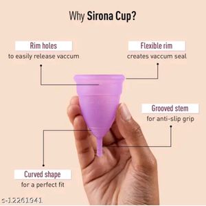 Sirona Hygiene Reusable Menstrual Cup for Women