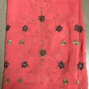 Top + Dupatta Dress Material