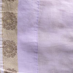 Amazing Light Purple Colour Saree