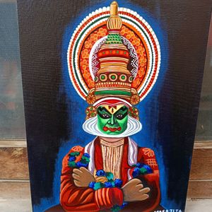 Kathakali Canvas Artwork/ Painting