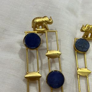 18K Plated Contemporary Earrings