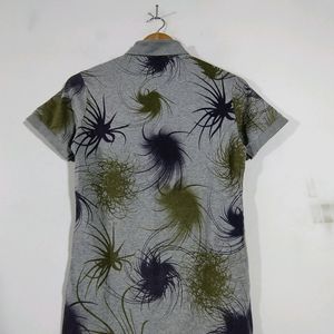 Grey Printed T Shirts (Women's)