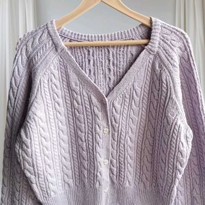 Braided Chic Cardigan