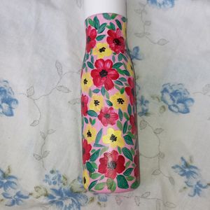 Flower Bottle Art