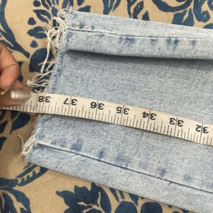 Blue Straight Fit Jeans