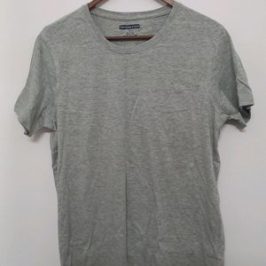 Grey/gray T-shirt | Half Sleeve | Women | Size: L