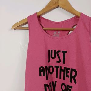 Gym Wear Tank Top For Girls
