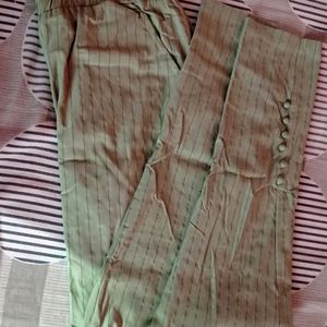 Pista Green Office Pant