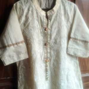 Chikankari Kurta For Girls And Women,, Size Issue