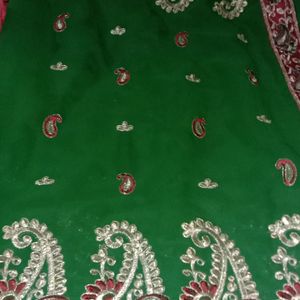 Silk Saree & Blouse -34 Size