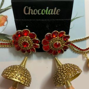 New Trendy Jhumka With Tana