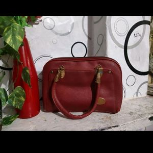 Red Hand Bag