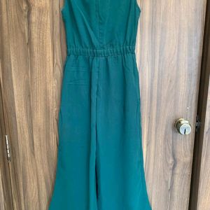 Dark Green Kids Jumpsuit