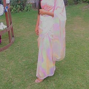 College Farewell Saree