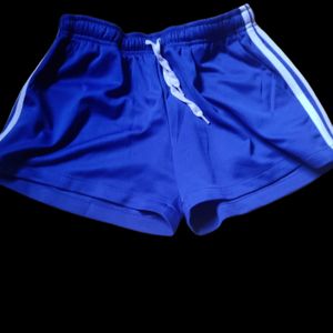 Blue Strips Shorts