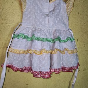 Cotton Baby Girl Dress N Frok