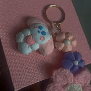 Cute Keychain🩷🌸🌷