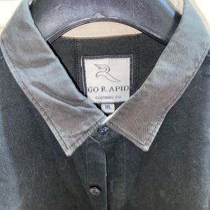 Men Black Casual Shirt