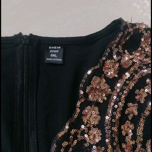 Shein Heavy Sequin Romper