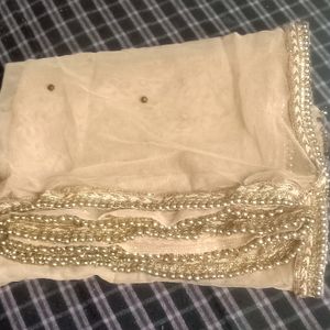 Golden Net Dupatta