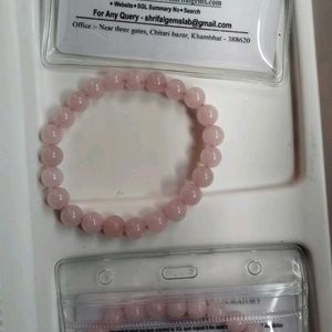 Rose Quartz Bracelet