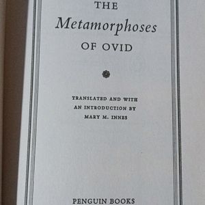 Metamorphoses   ~Ovid