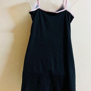 Korean Black Summer Wear One Piece